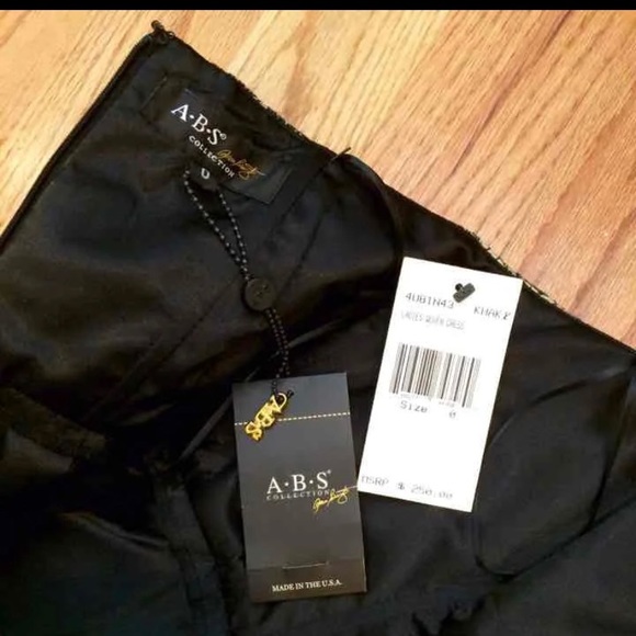 NWT A•B•S Strapless Dress - Picture 4 of 6